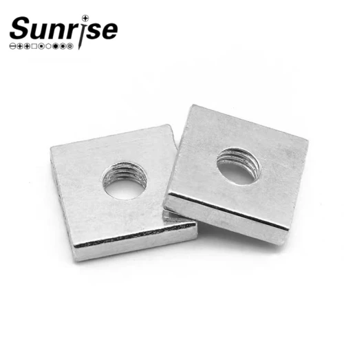 SQUARE THIN NUT DIN 562 2 SQUARE THIN NUT DIN 562 2