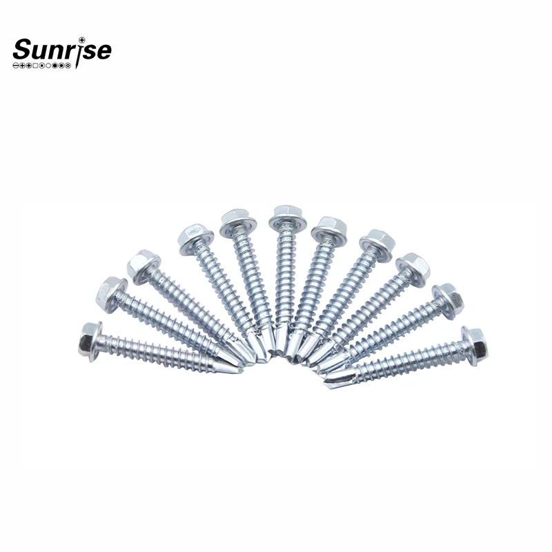 DIN7504K Hex Washer Head Self Drilling Screw