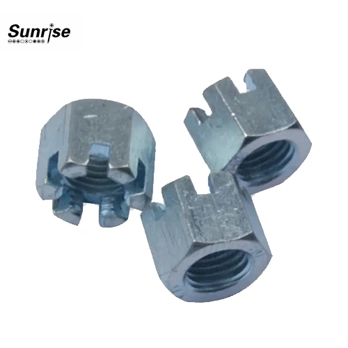 Hex Slotted Nut