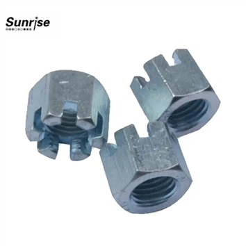 Hex Slotted Nut