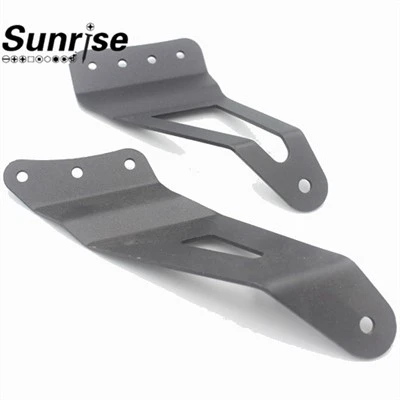 Metal Stamping Curved Led Light Bar Brackets Customizable