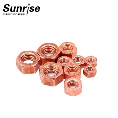 Copper T2 DIN934 Hex Nut