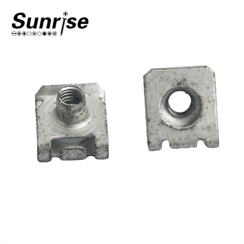 Anti Slip Fixed M6 Steel Sheet Nut
