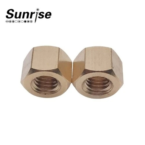 Brass Thickened Hexagonal Nut