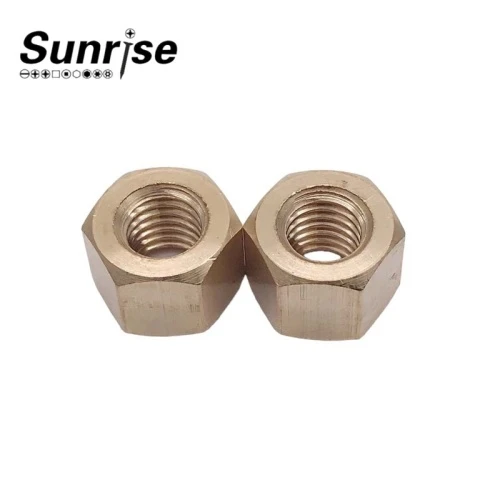 Brass Thickened Hexagonal Nut