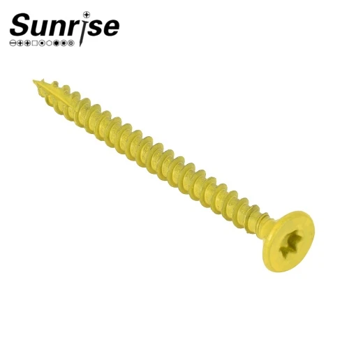 Cutting Tail Knurled Wood Structure Screw