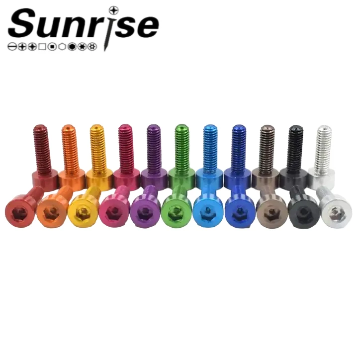 DIN912 Colorful Anodized Hex Socket Head Cap Screw