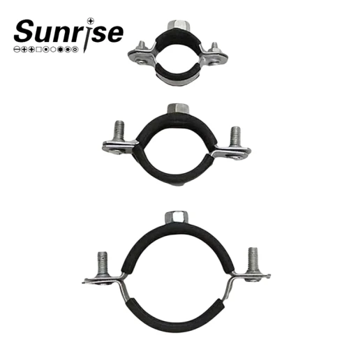 EPDM Rubber Lined Heavy Duty Pipe Clamp