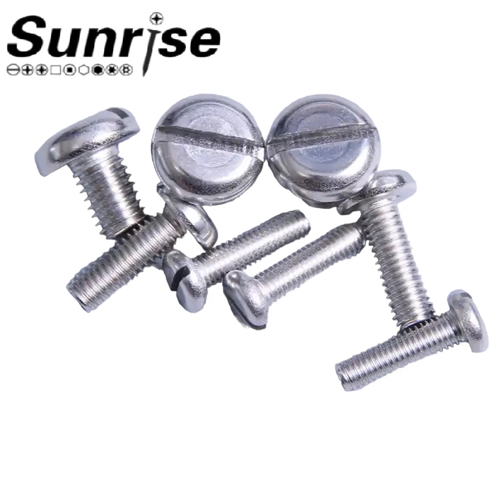 Fasteners Metric Slotted Round Pan Head Machine Screw