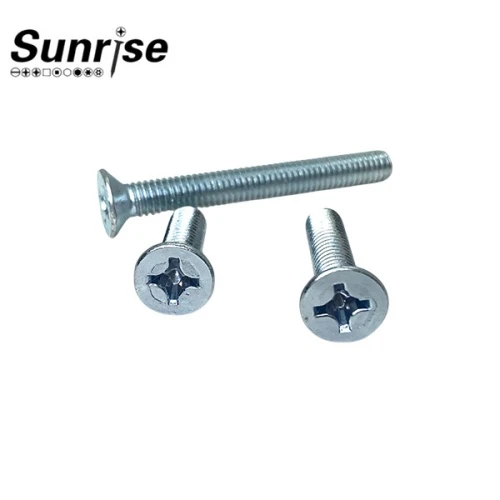 Flat CSK Head Machine Screws