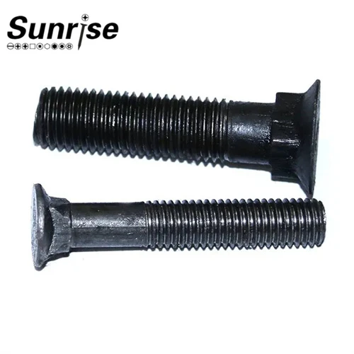 Flat Head Plow Bolt With Square Neck ASME/ANSI B18.5, B18.9