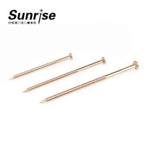 Flat Head Ring Shank Nails