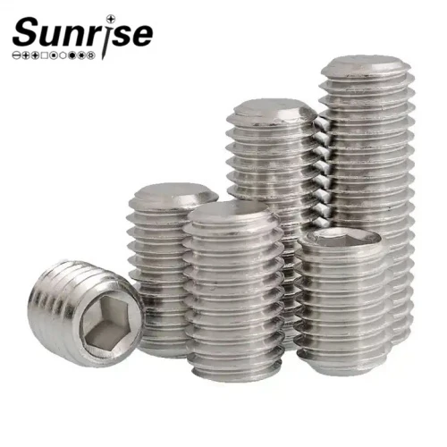 Flat Point Hex Socket Set Screw DIN913 DIN914 DIN915 DIN916