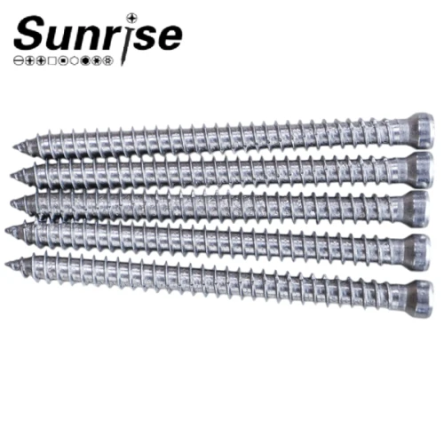 Frame Concrete Screws With Small Trim Head
