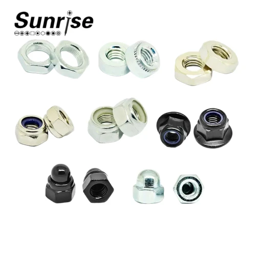 Hexagon Serrated Spinlock Flange Nut Lock Nut