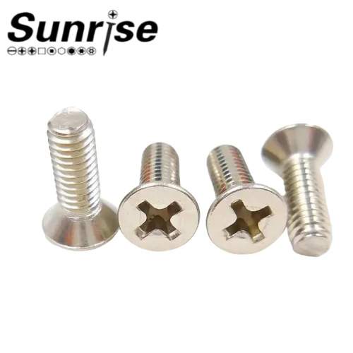 High Quality Titanium Stainless Steel Hexagon Socket Flat Head Screw