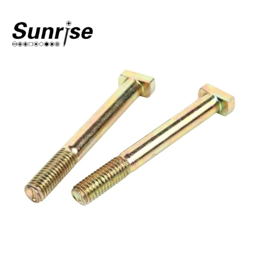 High Quality Yellow Zinc T-Bolts