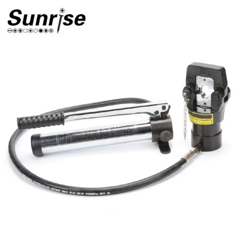 Hydraulic Crimping Tool With Hand Pump