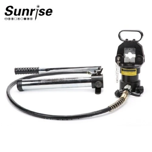 Hydraulic Crimping Tool With Hand Pump