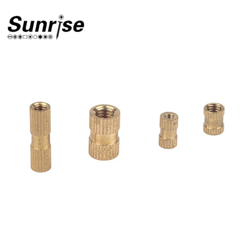 Injection Molded Copper Insert Fancy Nut
