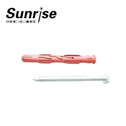Red Nylon New Type Of Driven Expansion Screw