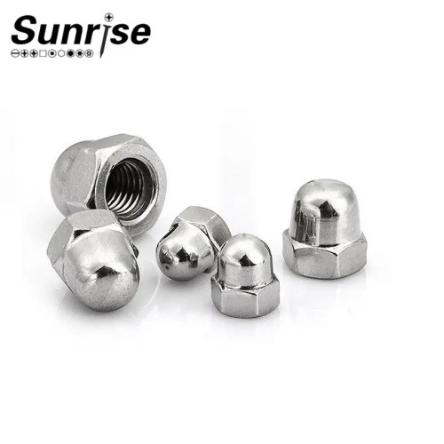 HOT SALE DIN 1587 HEX DOME NUT SPHERICAL NUT STAINLESS STEEL CARBON STEEL 5 HOT SALE DIN 1587 HEX DOME NUT SPHERICAL NUT STAINLESS STEEL CARBON STEEL 5