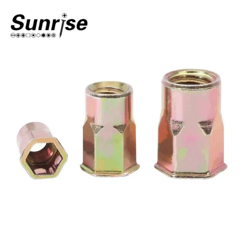 RIVET NUT HALF HEX COUNTERSUNK HEAD 4