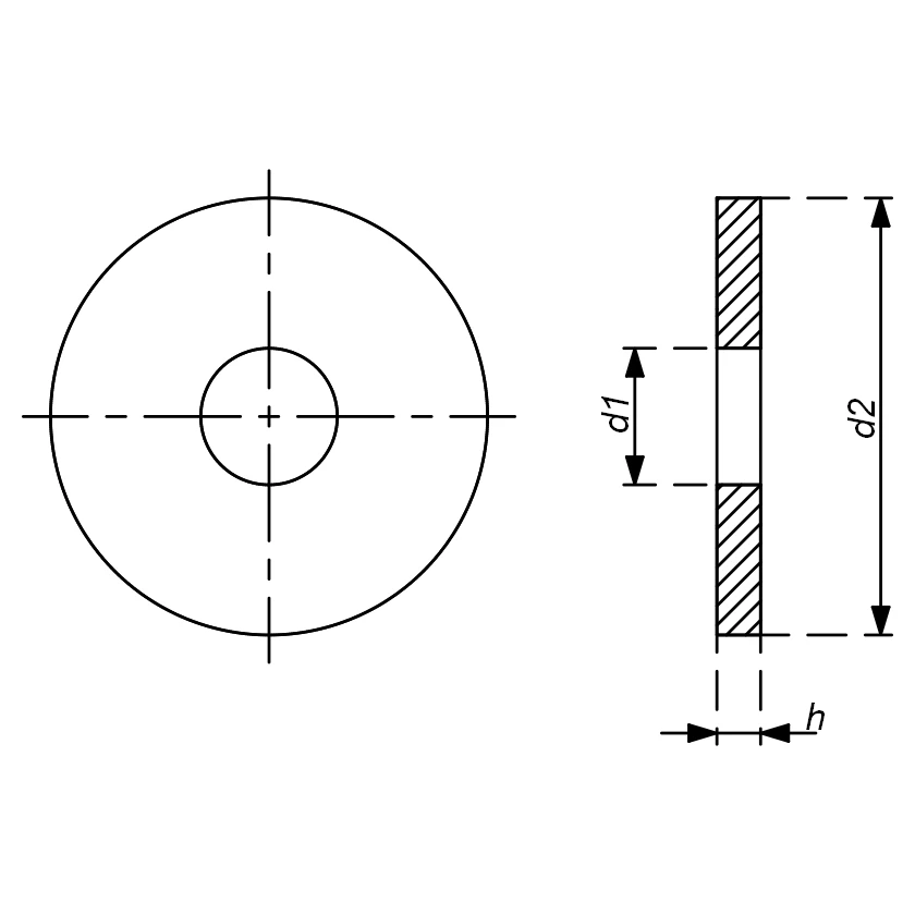Flat Washer DIN 9021 3
