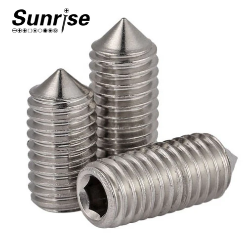 HEX SOCKET SET SCREW WITH CONE POINT DIN 914 5
