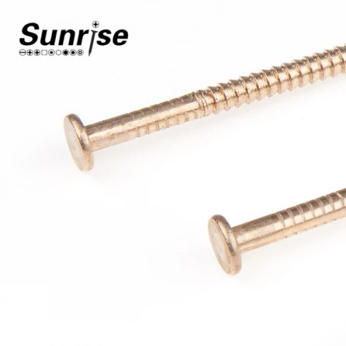 Flat Head Ring Shank Nails 3 Flat Head Ring Shank Nails 3