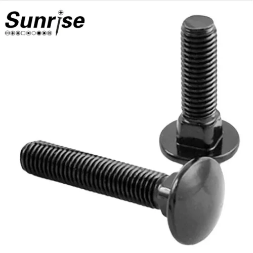 Carbon steel yellow zinc plated grade 48-88-109-129 cup head square neck bolts M10 carriage bolts 3 Carbon steel yellow zinc plated grade 48-88-109-129 cup head square neck bolts M10 carriage bolts 3