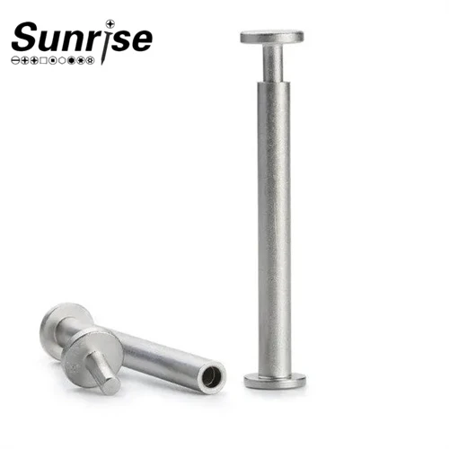 304 316 Stainless Steel Chicago Bolt Nut A2 A4 Sec Bolts Flat Head Male Female Screws 2