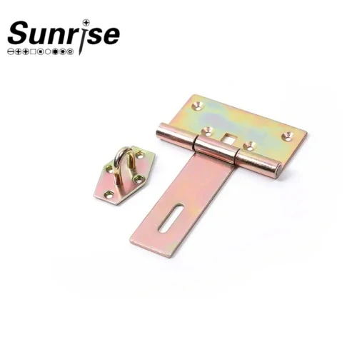 New Product heavy duty strap hinges ZZBR Chest with lock steel hinge 3