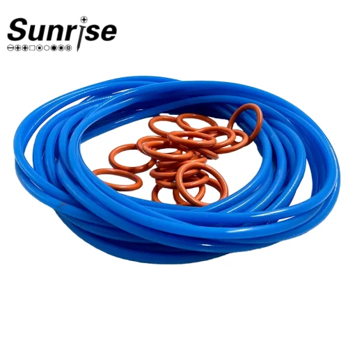 High Temperature Silicone Rubber O ring 1 pair for 25-26 mm dia Alumina or Quartz Tube - EQ-SOR-25 3
