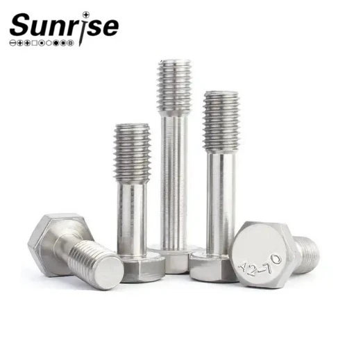 Custom 6-32 Stainless Steel metric Hex Head Captive panel fastener bolt Screw 2