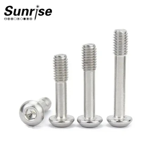 stainless steel 304 316 metric M3 Hex socket head button head captive screw 3