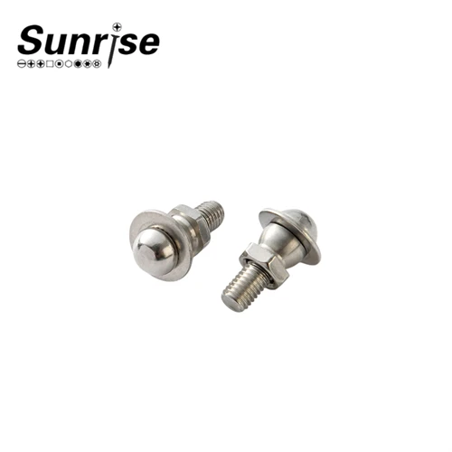 Screw And Nut Set/Mushroom Head Screw Combination
