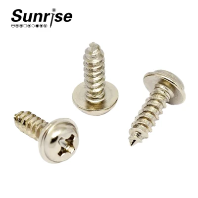 Button Modified Truss Head Cross Recessed Wafer Head Self Drilling Screw