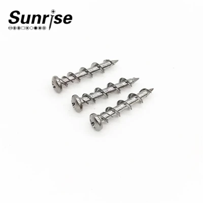 Cross Recess Oval Head Stainless Thread Self Nails