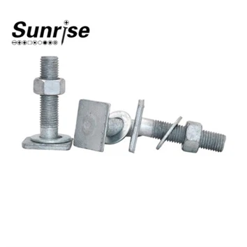 Hot DIP Galvanized Square Head Bolts