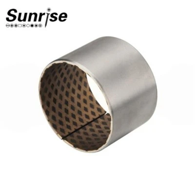 Solid Lubricated Bearing Steel-Based Graphite Bushing