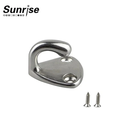 SS316 Yacht Anti-Collision Ball Hook/Fish Storage Lifebuoy/Fixed Hook