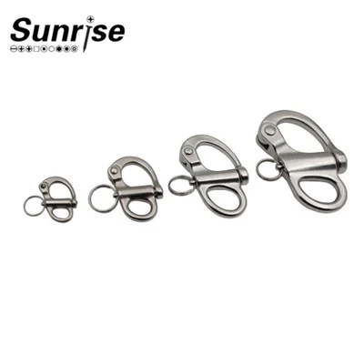 Stainless Steel 316 Fixed Spring Shackle