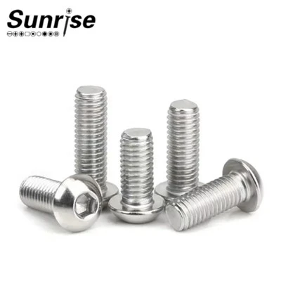 Stainless Steel 7380 Button Socket Hex Screw