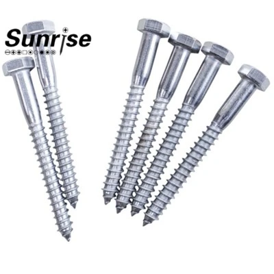 Stainless Steel Hex Head Wood Screw