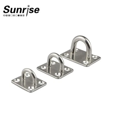 Stainless Steel Square Door Buckle Shade Sail Accessories