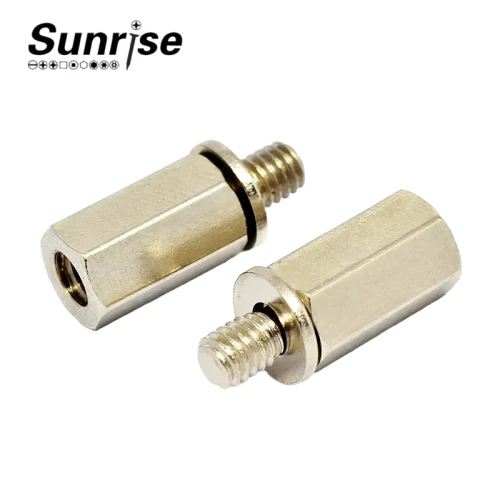 Special Hexagonal Electroplated Nickel With Washer Stud Bolt