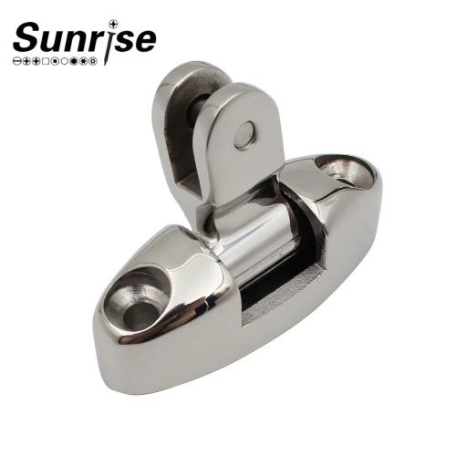 SS316 Deck Hinge Swing Mountain Seat Yacht Sunshade Accessories