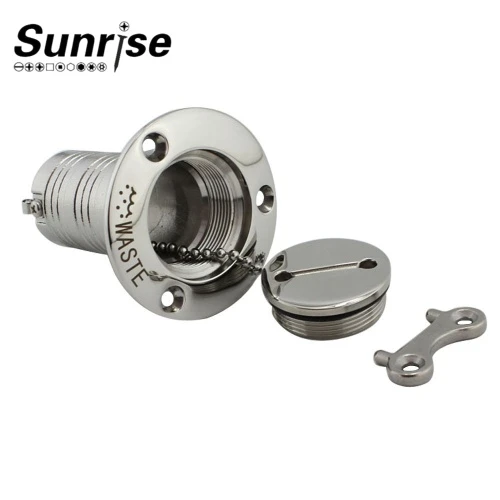 SS316 Fuel Filler/Yacht Tank Water Filling Port/Water Hatch Cover