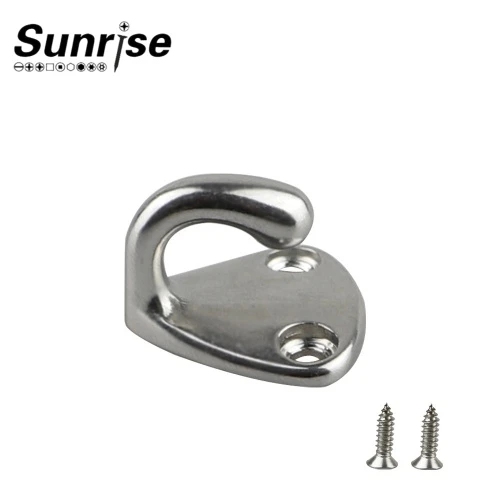 SS316 Yacht Anti-Collision Ball Hook/Fish Storage Lifebuoy/Fixed Hook